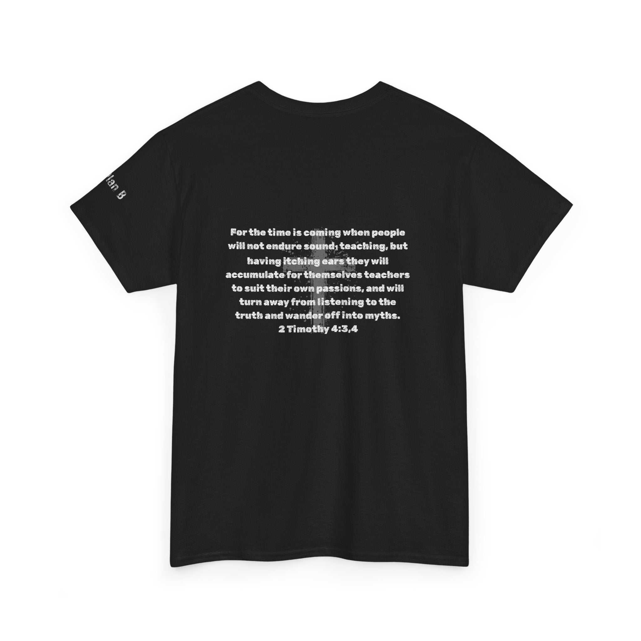 No Plan B 2 Timothy 4 Unisex Heavy Cotton Tee with Inspirational Messages, Perfect Gift for Believers, Christian Apparel, Faith-Based T-Shirt, Truth and [...]
