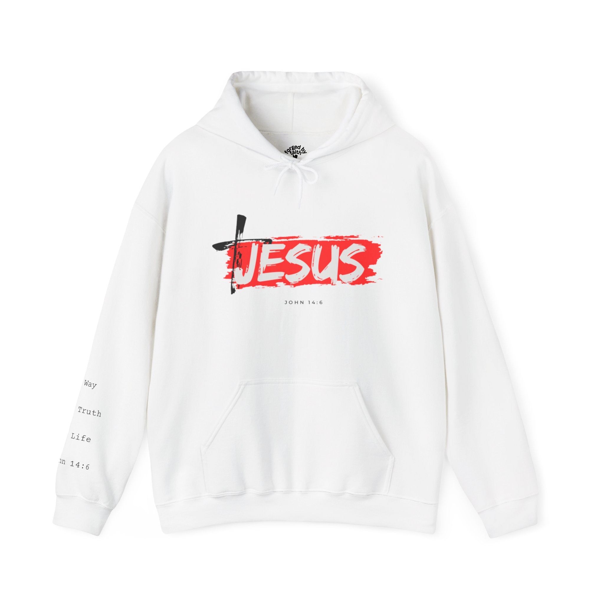 Faith-Inspired Hooded Sweatshirt for Everyday Comfort, Christian Apparel, Cozy Hoodie for Spiritual Journeys, Gift for Believers, [...]
