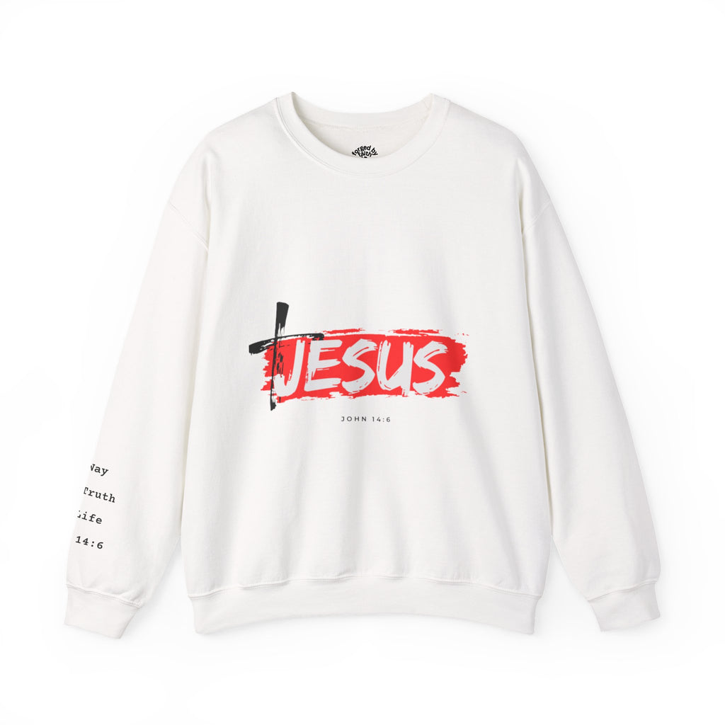 Faith-Inspired Crewneck Sweatshirt, Unisex Christian Apparel, Inspirational Gift, Cozy Religious Fashion, Perfect for Church Events