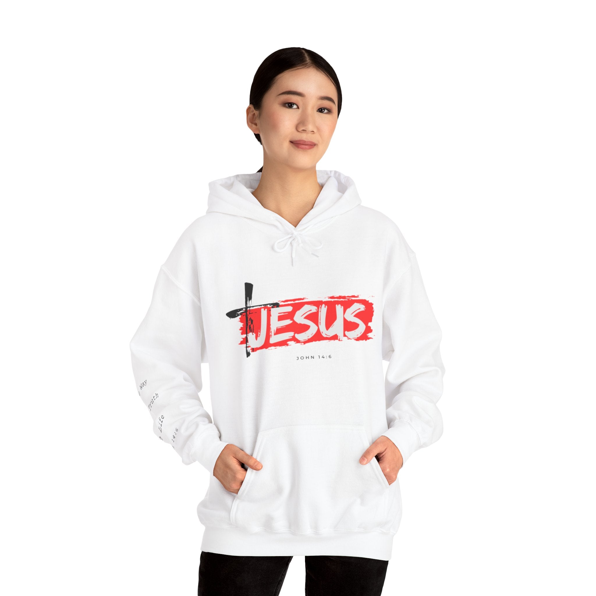 Faith-Inspired Hooded Sweatshirt for Everyday Comfort, Christian Apparel, Cozy Hoodie for Spiritual Journeys, Gift for Believers, [...]